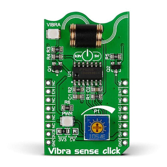 Mikroelektronika d.o.o. MIKROE-1927 Vibra Sense Click Board - The Debug Store UK
