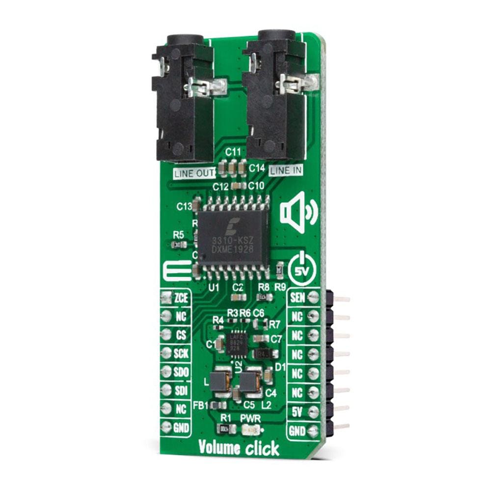 Mikroelektronika d.o.o. MIKROE-4450 Volume Click Board - The Debug Store UK