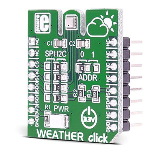 Mikroelektronika d.o.o. MIKROE-1978 Weather Click Board - The Debug Store UK