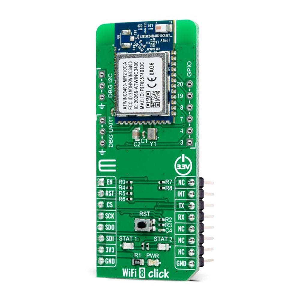 Mikroelektronika d.o.o. MIKROE-4704 WiFi 8 Click Board - The Debug Store UK