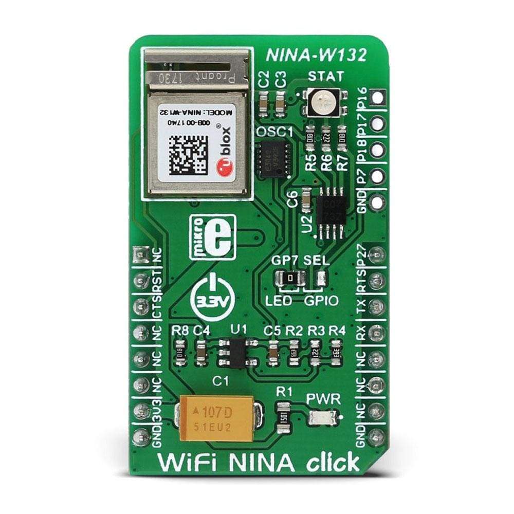 Mikroelektronika d.o.o. MIKROE-2921 WiFi NINA Click Board - The Debug Store UK