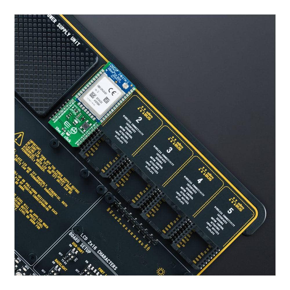 Mikroelektronika d.o.o. MIKROE-5299 XBee 3 Click Board - The Debug Store UK