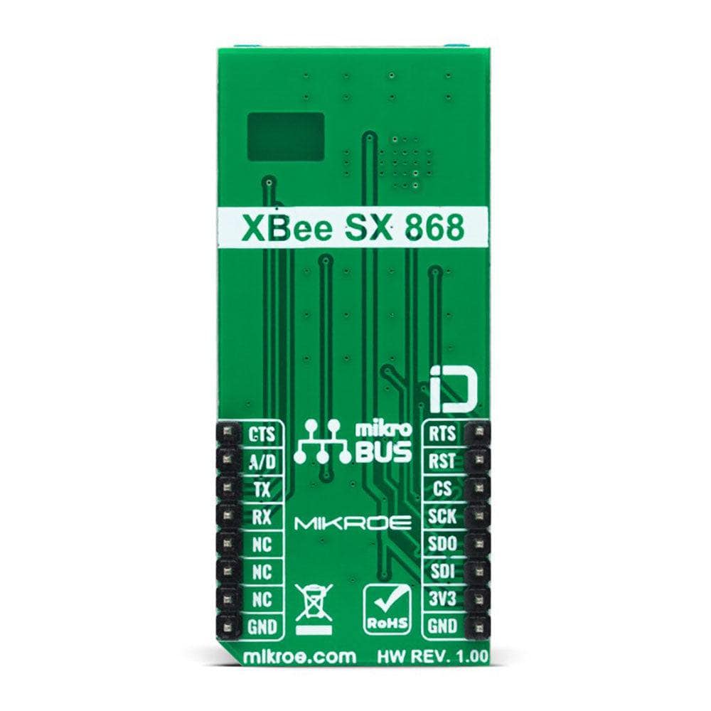 Mikroelektronika d.o.o. MIKROE-5299 XBee 3 Click Board - The Debug Store UK