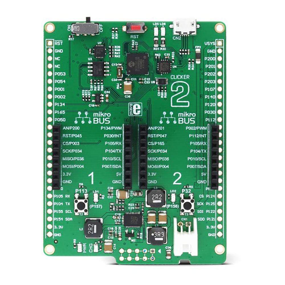 Mikroelektronika d.o.o. MIKROE-2067 Clicker Board 2 for CEC1702 - The Debug Store UK