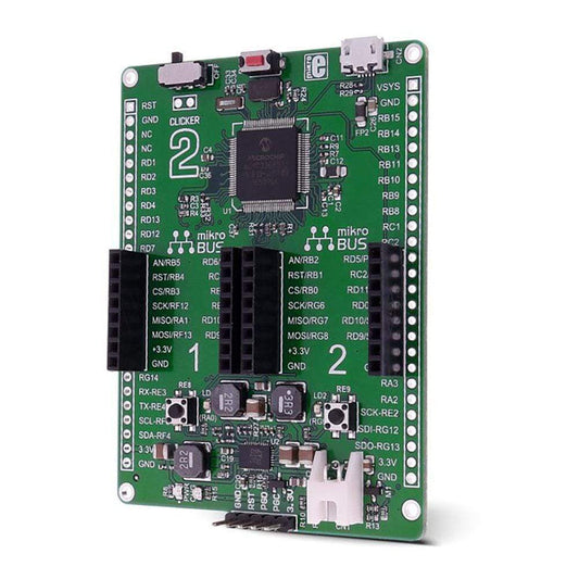 Mikroelektronika d.o.o. MIKROE-2567 Clicker Board 2 for DSPIC33 - The Debug Store UK