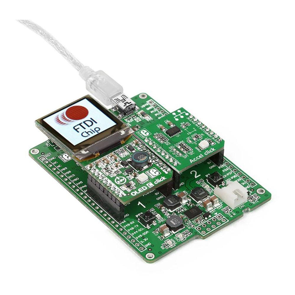 Mikroelektronika d.o.o. MIKROE-1724 Clicker Board 2 for FT90x - The Debug Store UK