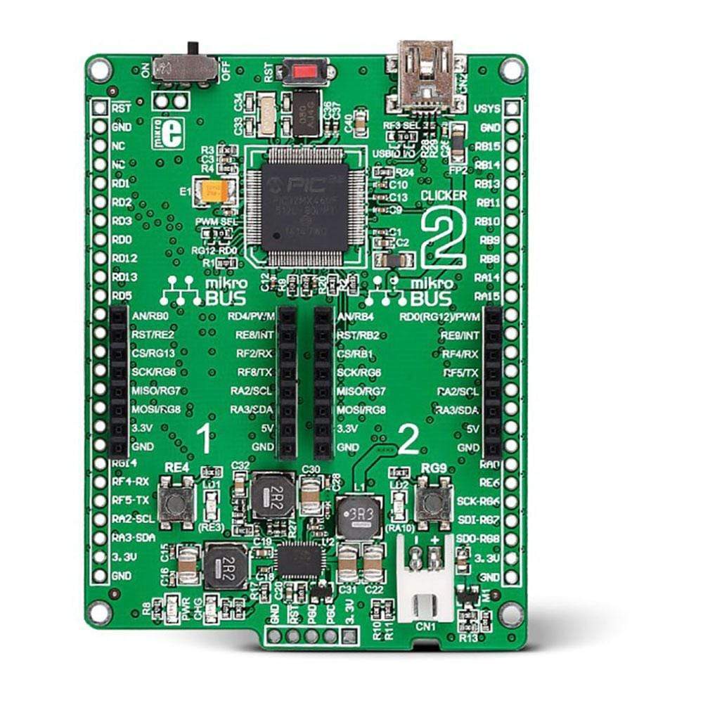 Mikroelektronika d.o.o. MIKROE-1717 Clicker Board 2 for PIC32MX - The Debug Store UK