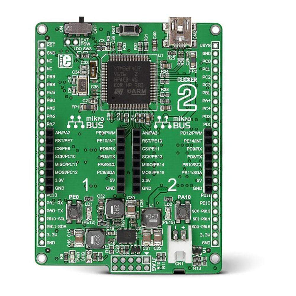 Mikroelektronika d.o.o. MIKROE-1685 Clicker Board 2 for STM32 - The Debug Store UK