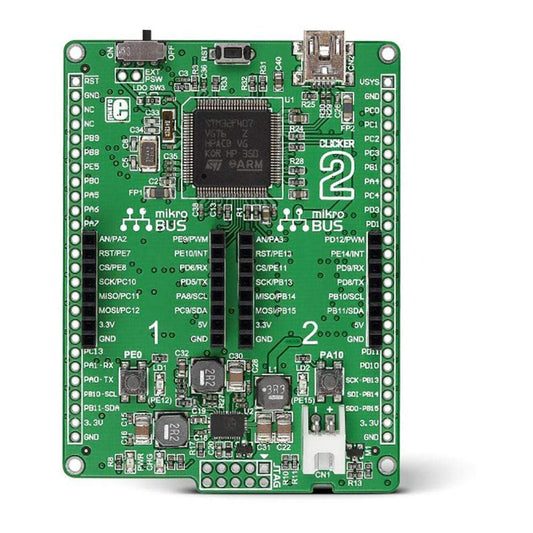 Mikroelektronika d.o.o. MIKROE-1685 Clicker Board 2 for STM32 - The Debug Store UK