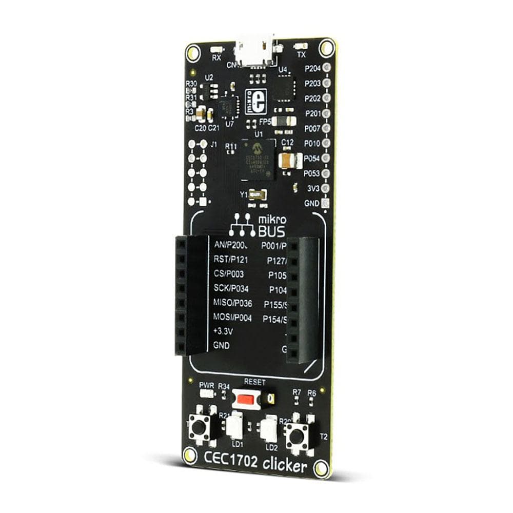 Mikroelektronika d.o.o. MIKROE-2066 Clicker Board for CEC1702 - The Debug Store UK