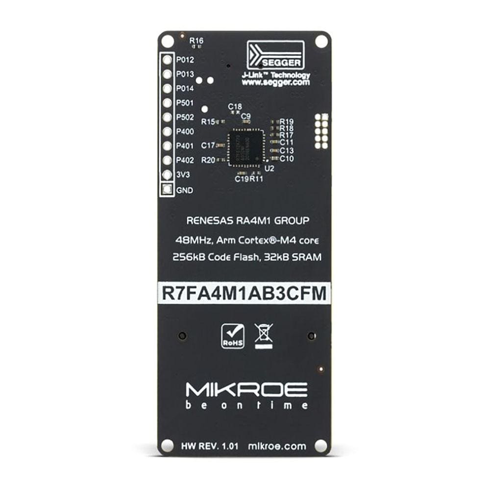 Mikroelektronika d.o.o. MIKROE-4350 Clicker Board for Renesas RA4M1 - The Debug Store UK