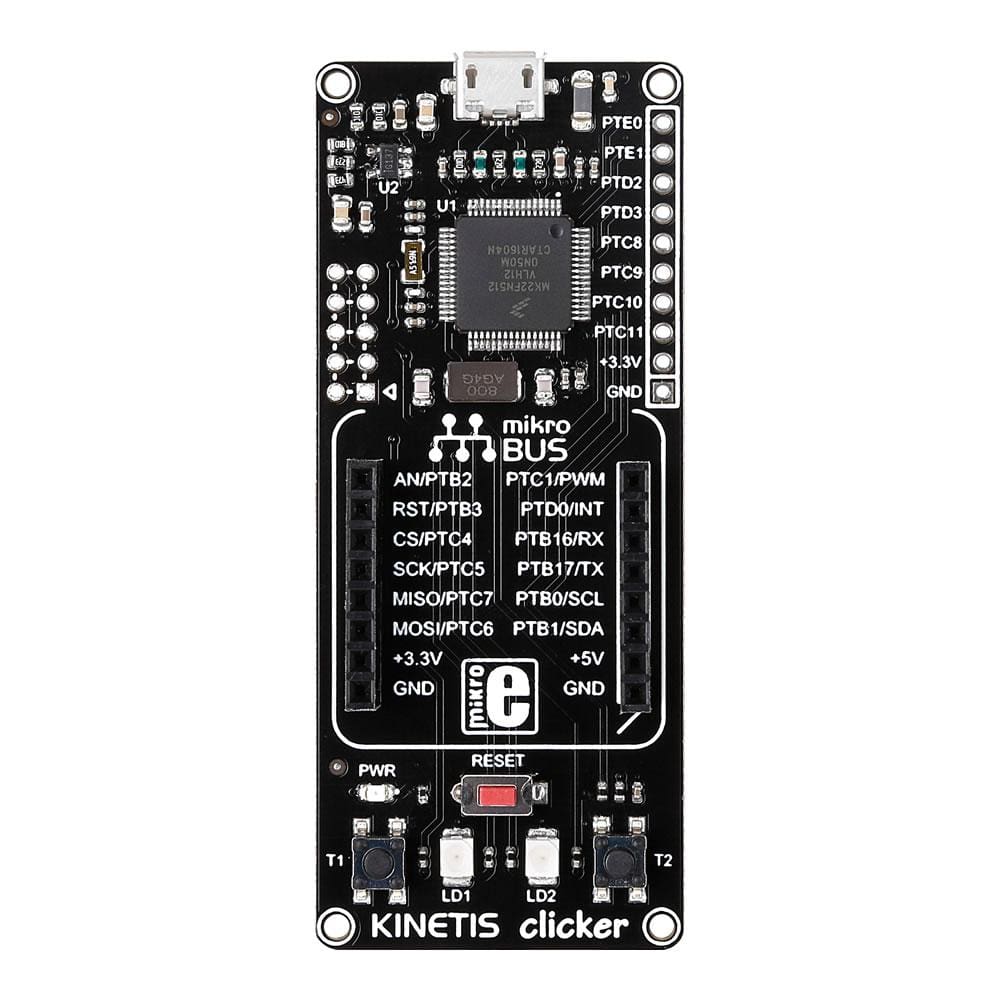 Mikroelektronika d.o.o. MIKROE-2330 Kinetis Clicker Board - The Debug Store UK