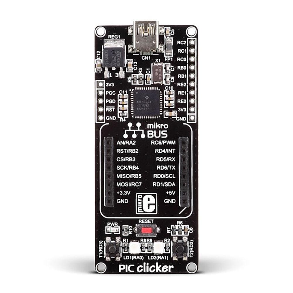 Mikroelektronika d.o.o. MIKROE-1487 PIC Clicker Board - The Debug Store UK