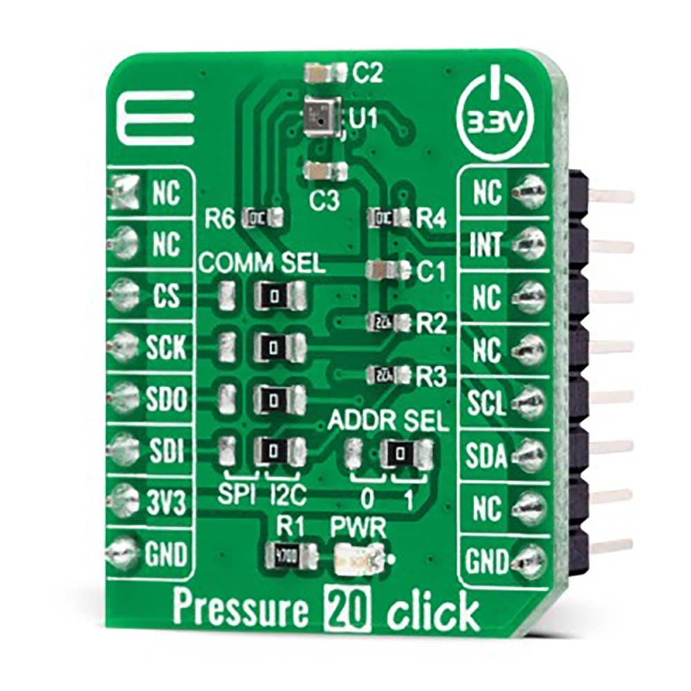 Mikroelektronika d.o.o. MIKROE-5153 Pressure 20 Click Board - The Debug Store UK