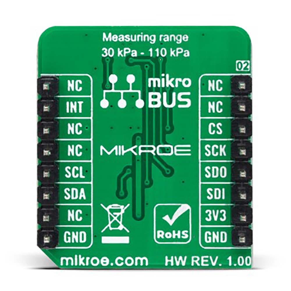 Mikroelektronika d.o.o. MIKROE-5153 Pressure 20 Click Board - The Debug Store UK