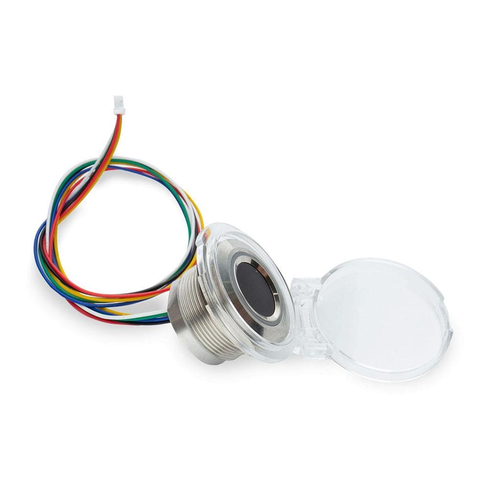 Mikroelektronika d.o.o. MIKROE-4347 Fingerprint Sensor with Two-Color LED Ring - The Debug Store UK