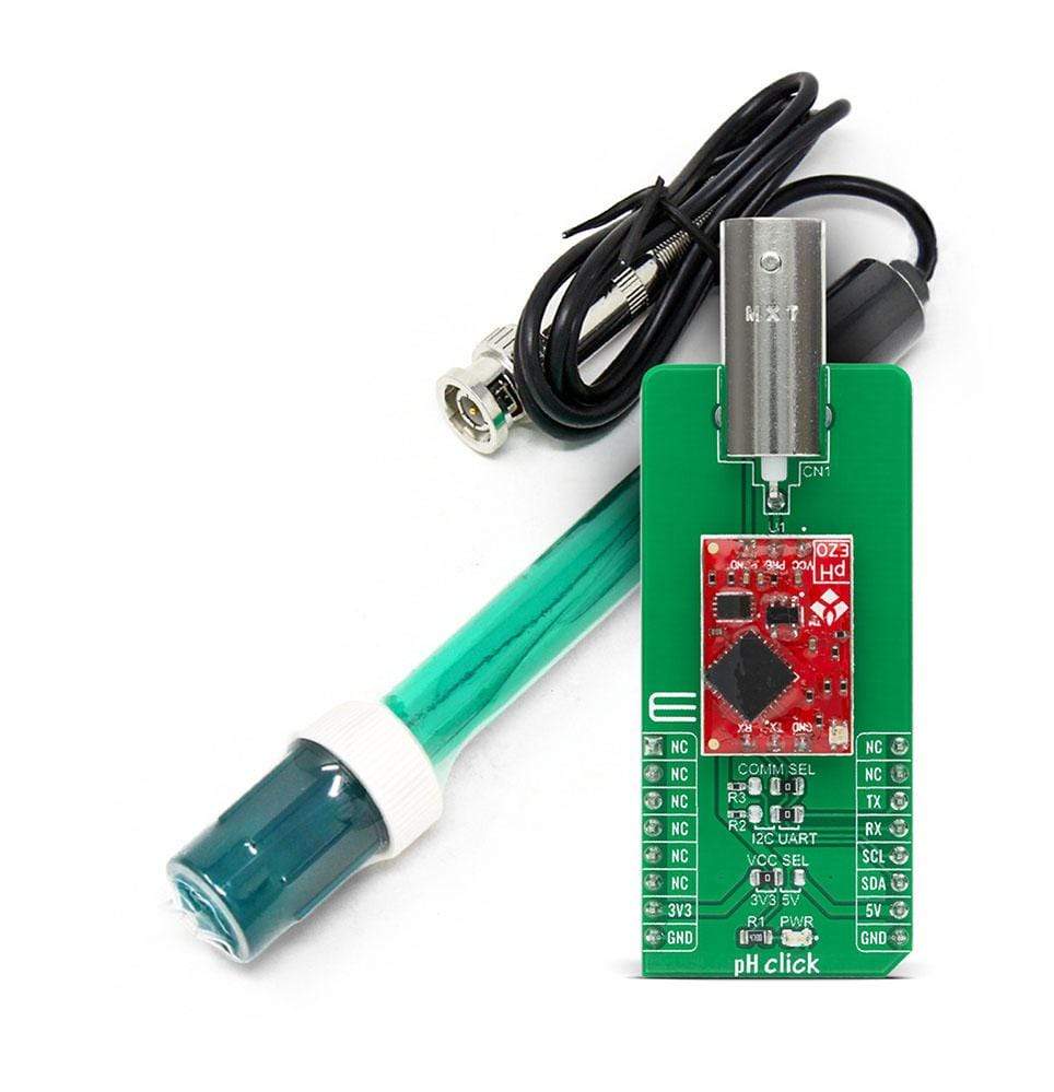 Mikroelektronika d.o.o. MIKROE-4448 Plastic pH Electrode - The Debug Store UK