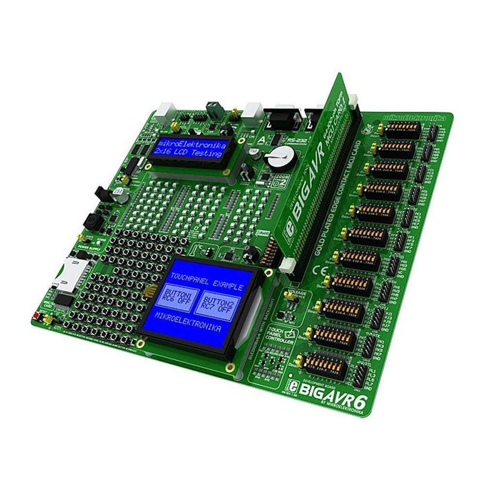 Mikroelektronika d.o.o. MIKROE-456 BIGAVR6 Development Board - The Debug Store UK