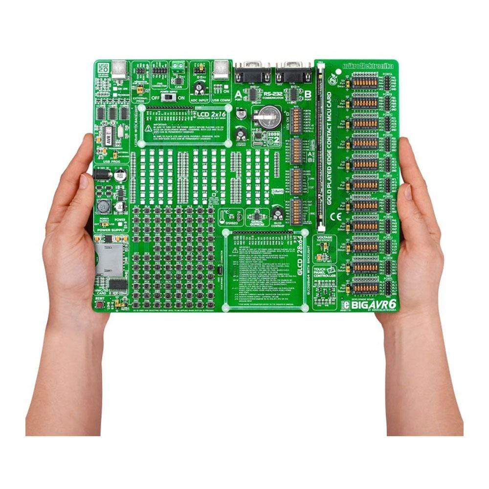 Mikroelektronika d.o.o. MIKROE-456 BIGAVR6 Development Board - The Debug Store UK