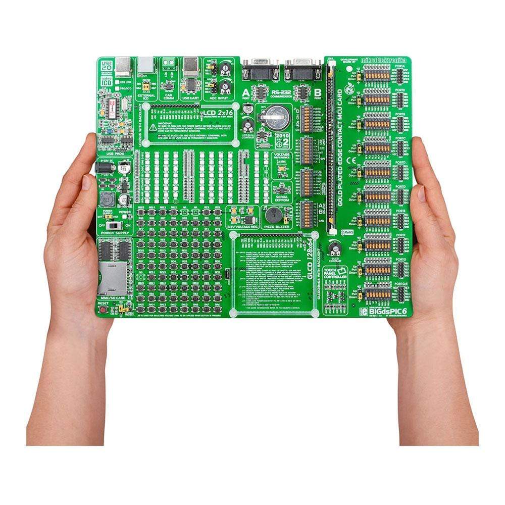 Mikroelektronika d.o.o. MIKROE-504 BIGDSPIC6 Development Board - The Debug Store UK