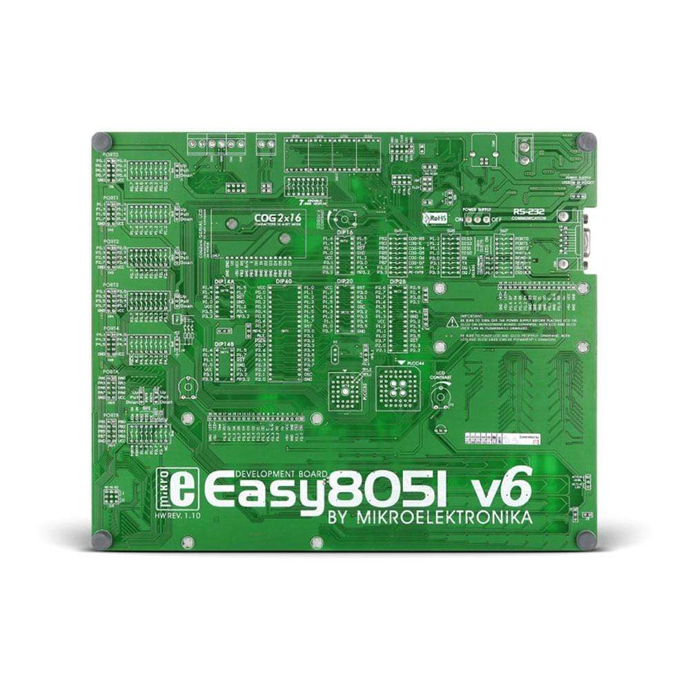 Mikroelektronika d.o.o. MIKROE-455 Easy8051 v6 Development Board - The Debug Store UK