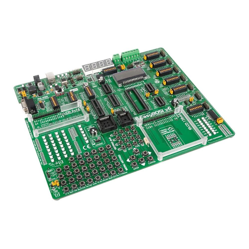 Mikroelektronika d.o.o. MIKROE-455 Easy8051 v6 Development Board - The Debug Store UK