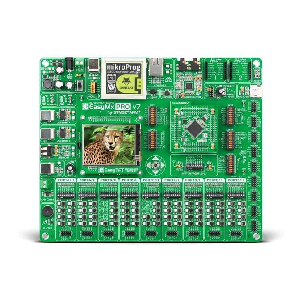 Mikroelektronika d.o.o. MIKROE-1099 EasyMx PRO v7 for STM32 - The Debug Store UK