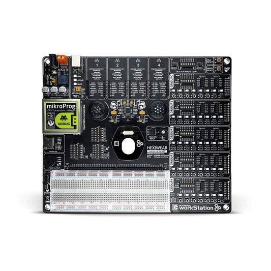 Mikroelektronika d.o.o. MIKROE-3017 Hexiwear Workstation - The Debug Store UK