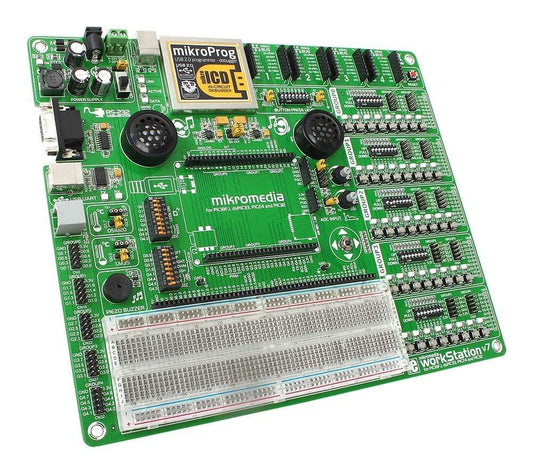 Mikroelektronika d.o.o. MIKROE-1189 mikroMedia WorkStation v7 - The Debug Store UK