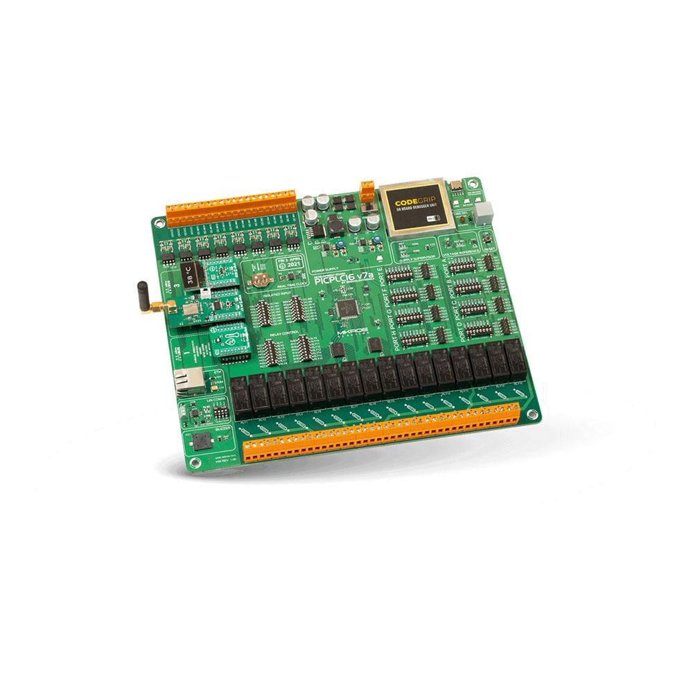 Mikroelektronika d.o.o. MIKROE-4749 PICPLC16 v7a Development Board - The Debug Store UK