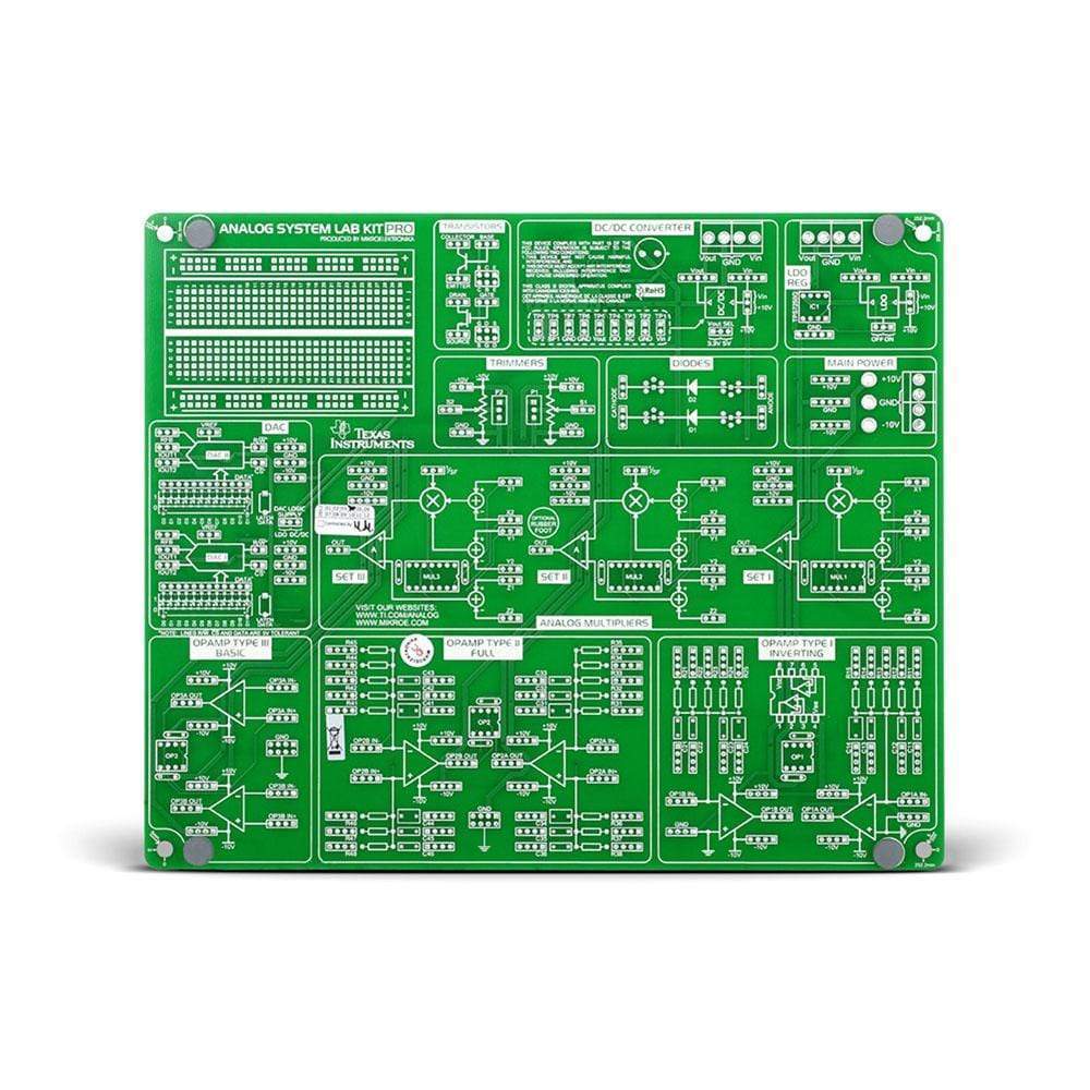 Mikroelektronika d.o.o. MIKROE-957 Analog System Lab Kit PRO - The Debug Store UK