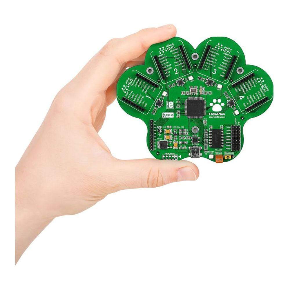 Mikroelektronika d.o.o. MIKROE-1744 FlowPaw Kit - The Debug Store UK