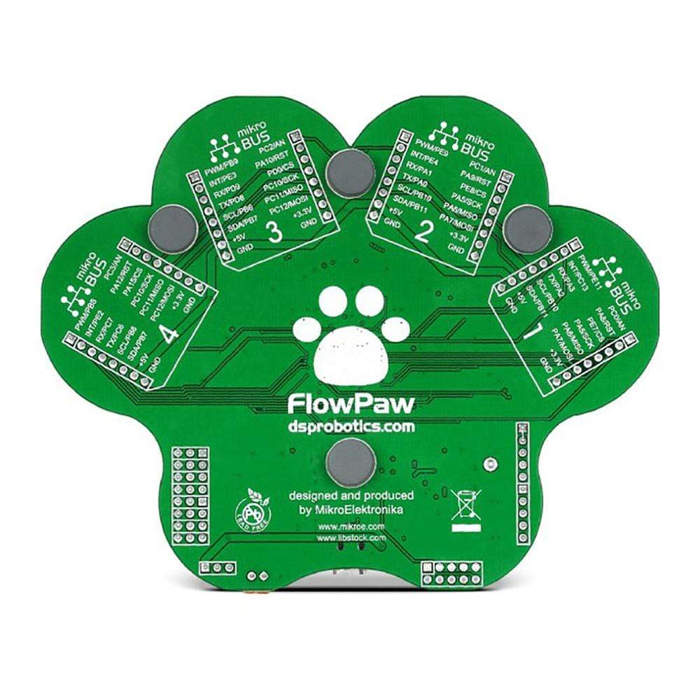 Mikroelektronika d.o.o. MIKROE-1744 FlowPaw Kit - The Debug Store UK