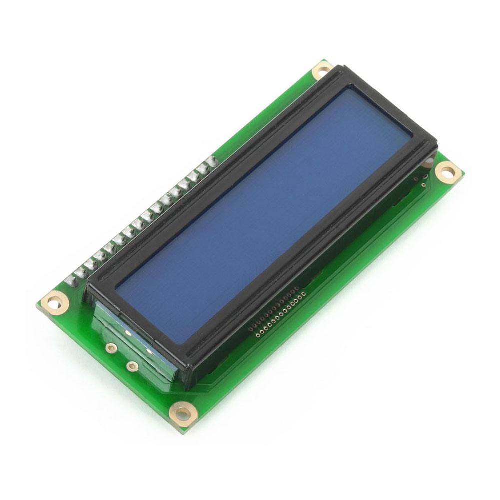 Mikroelektronika d.o.o. MIKROE-55 Character LCD 2x16 with Blue Backlight - The Debug Store UK