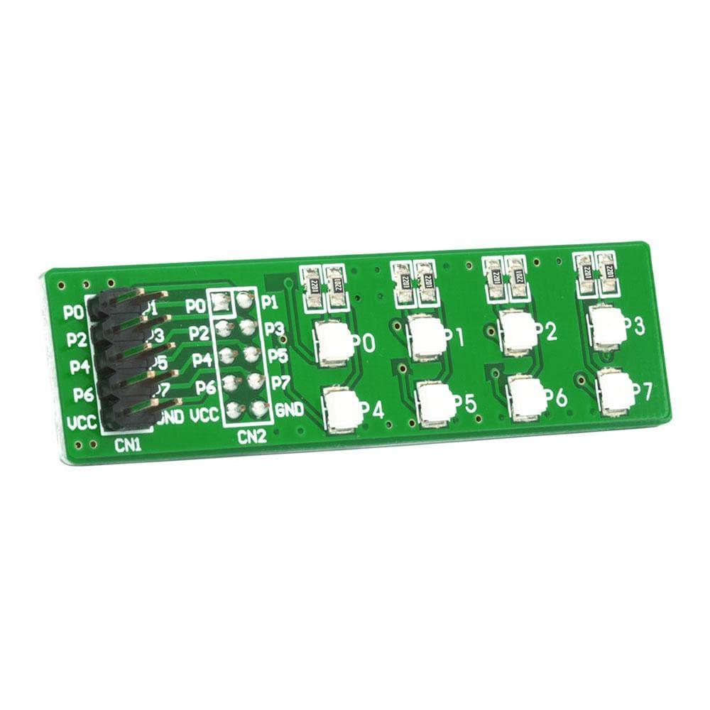 Mikroelektronika d.o.o. MIKROE-571 EasyLED Board with Red LEDs - The Debug Store UK