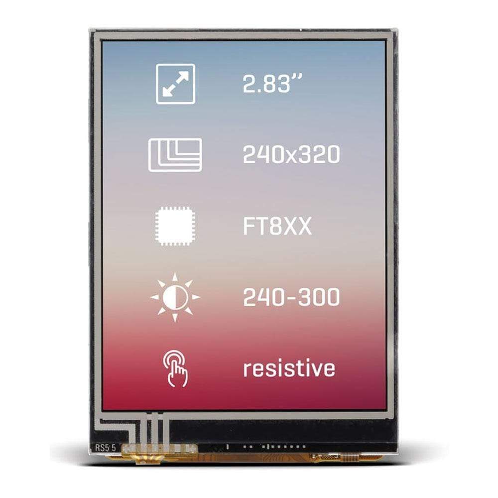 Mikroelektronika d.o.o. MIKROE-2157 Riverdi Display 2.8" Res - The Debug Store UK