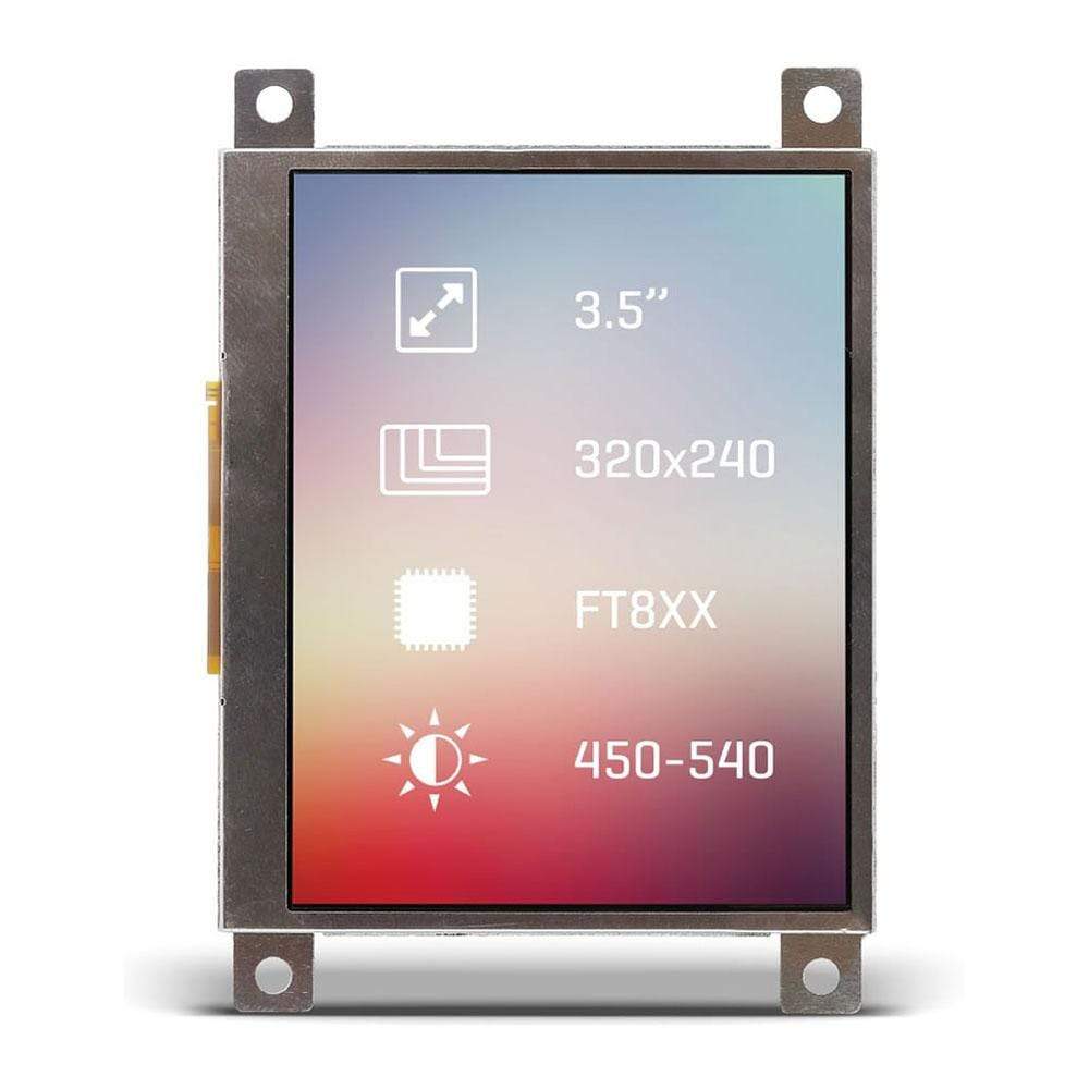 Mikroelektronika d.o.o. MIKROE-2161 Riverdi Display 3.5" - The Debug Store UK