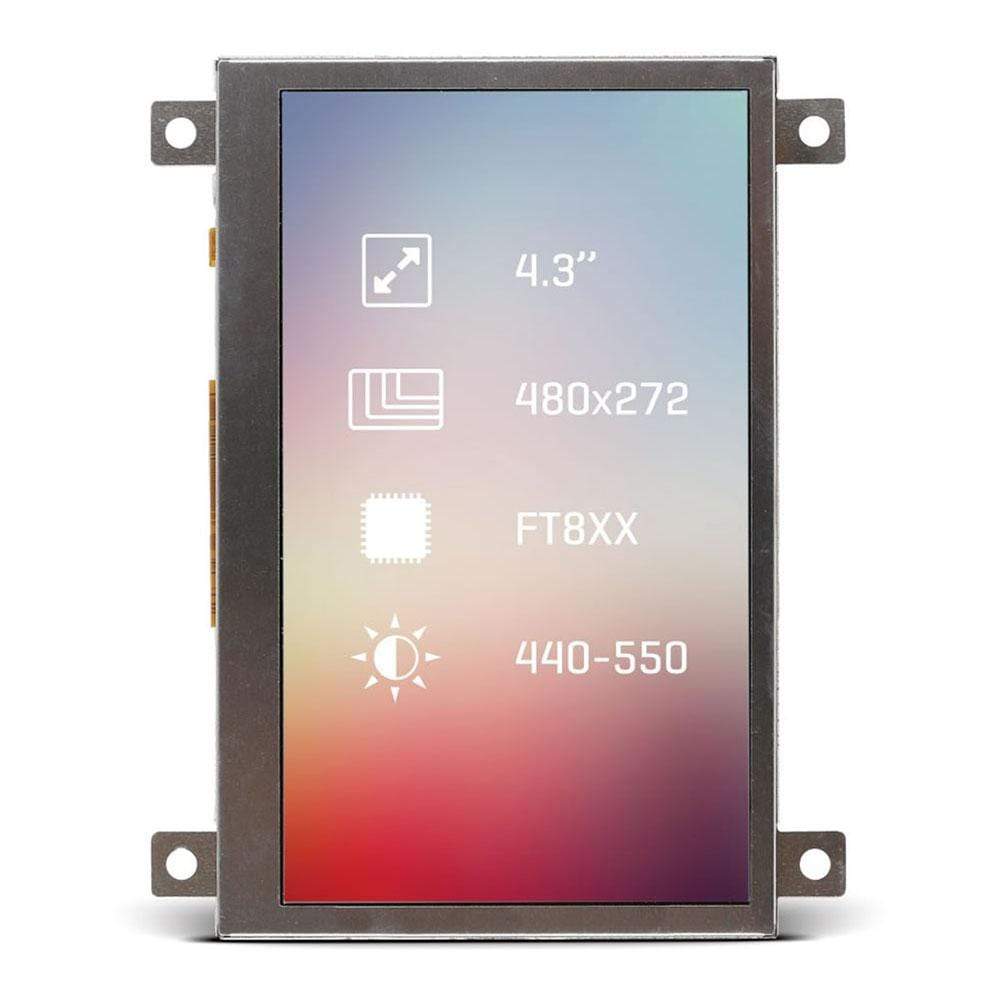 Mikroelektronika d.o.o. MIKROE-2164 Riverdi Display 4.3" - The Debug Store UK