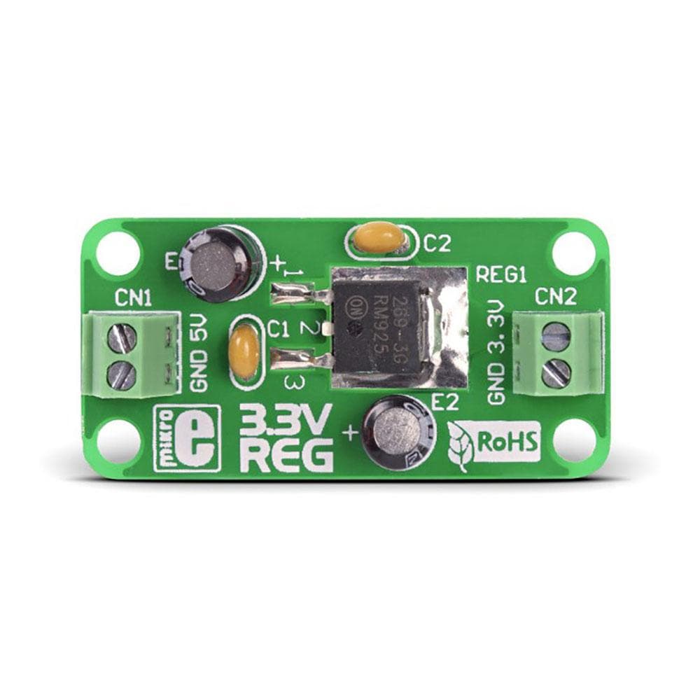 Mikroelektronika d.o.o. MIKROE-191 3.3V Reg Board - The Debug Store UK