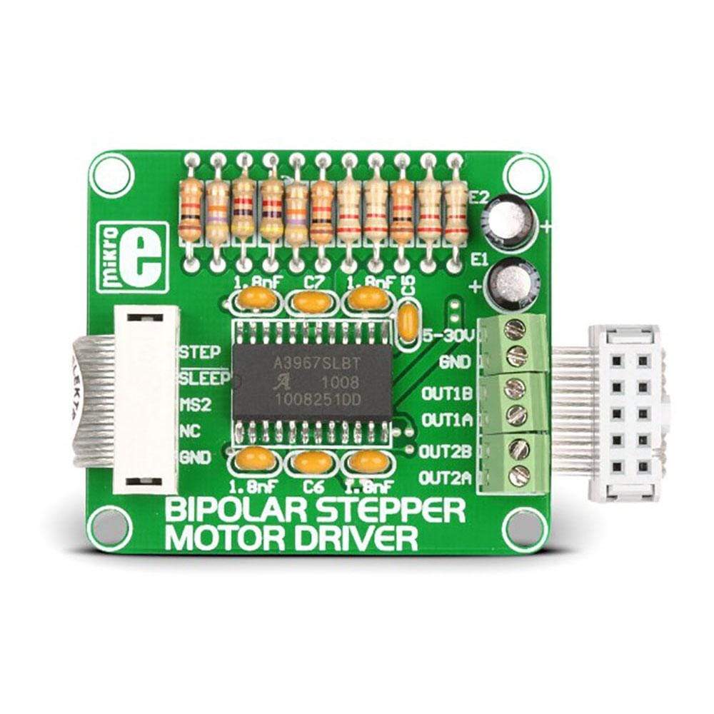 Mikroelektronika d.o.o. MIKROE-334 Bipolar Stepper Motor Driver Board - The Debug Store UK