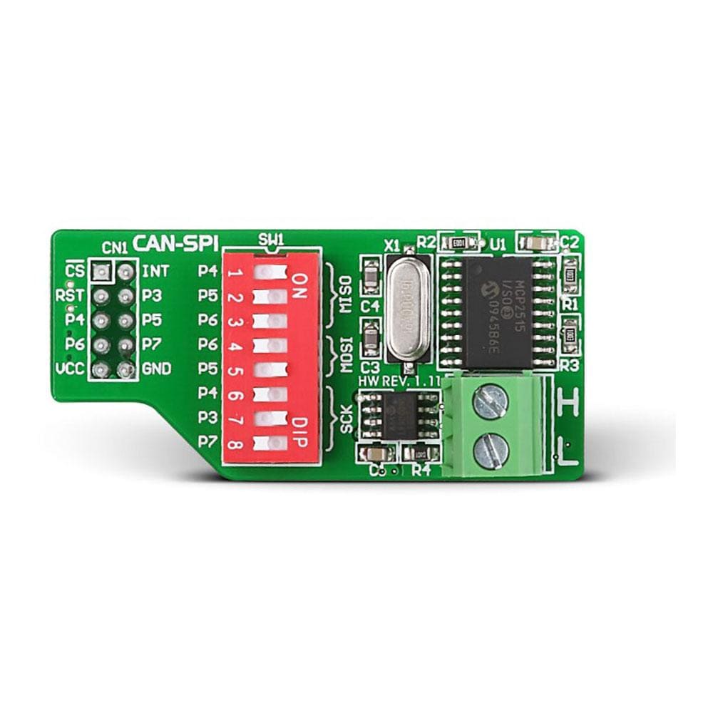 Mikroelektronika d.o.o. MIKROE-68 CANSPI Board - The Debug Store UK