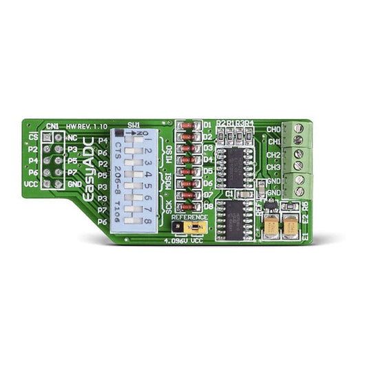 Mikroelektronika d.o.o. MIKROE-340 EasyADC Board - The Debug Store UK