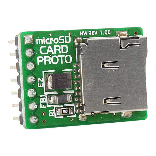 Mikroelektronika d.o.o. MIKROE-429 MicroSD Card Proto Board - The Debug Store UK
