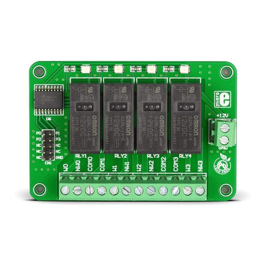 Mikroelektronika d.o.o. MIKROE-603 Relay 4 Board - The Debug Store UK