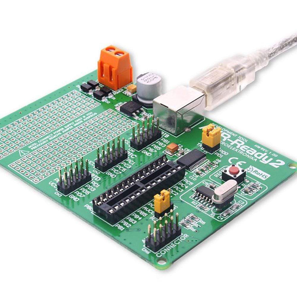 Mikroelektronika d.o.o. MIKROE-417 AVR Ready 2 Board - The Debug Store UK