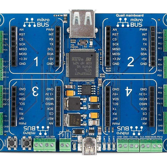 Mikroelektronika d.o.o. MIKROE-1793 Quail Board - The Debug Store UK