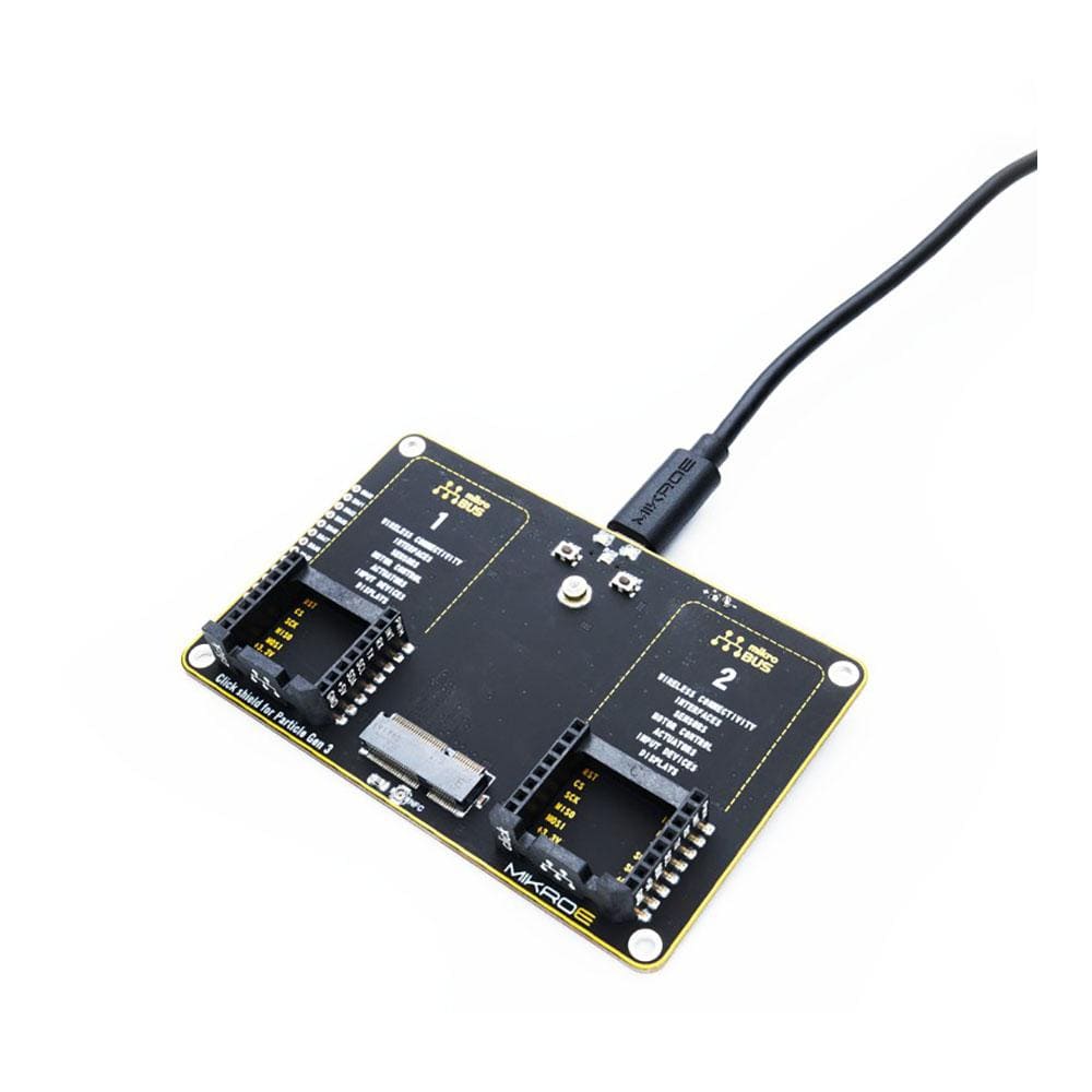 Mikroelektronika d.o.o. MIKROE-4506 Click Shield for Particle B Gen 3 - The Debug Store UK