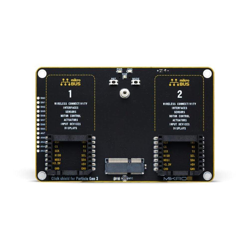 Mikroelektronika d.o.o. MIKROE-4506 Click Shield for Particle B Gen 3 - The Debug Store UK
