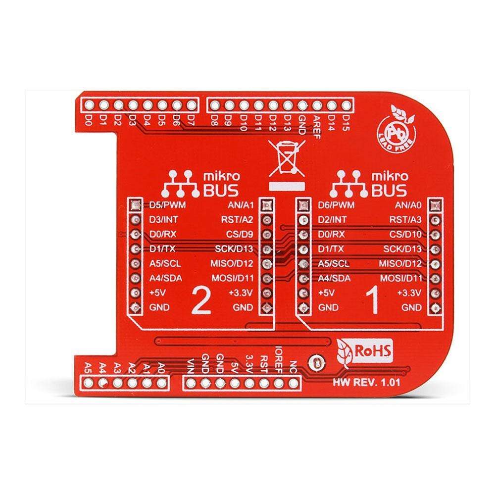 Mikroelektronika d.o.o. MIKROE-1795 FRDM KL46 Click Board Shield - The Debug Store UK