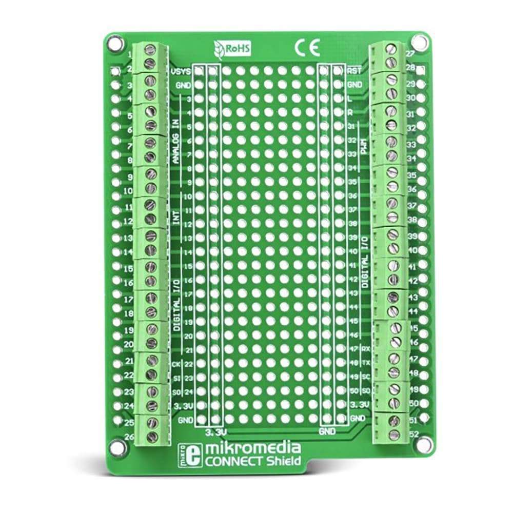Mikroelektronika d.o.o. MIKROE-938 MikroMedia Connect Shield - The Debug Store UK
